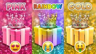 Choose Your Gift...! Pink, Rainbow or Gold Edition ⭐ How Lucky Are You?  Quiz Shiba