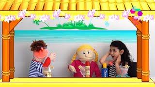 #Shorts Show for kids | Puppet Show, crafts, magic and experiments for toddlers and kids - Dina TV