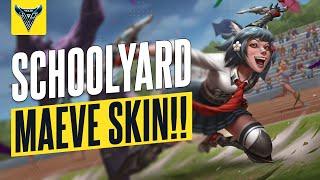 NEW MAEVE SKIN - Schoolyard Maeve | Paladins PTS