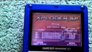 Pokemon Emerald Shiny cheat (Xploder SP)