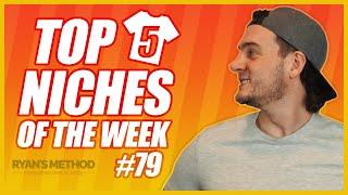 TOP 5 NICHES  Print on Demand Niche Research #79 — (11/14/2021)