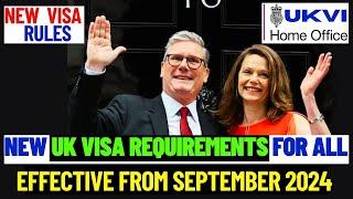 NEW UK VISA REQUIREMENTS 2024! MUST KNOW INFO FOR ALL TRAVELERS!