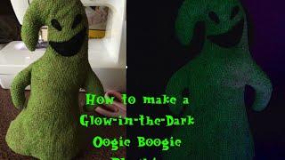 How to Make a Glow-in-the-dark Plush Oogie Boogie (from Nightmare Before Christmas)