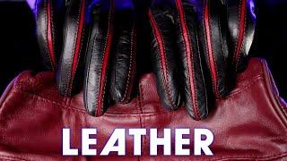 [ASMR] Squeaky Leather * Kneading Bag in Gloves (NO TALKING)