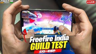 [Live] BackFF India Hardest Guild Test is BackUG EMPIREFree Fire Live !!