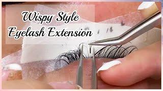 Wispy Eyelash Extension Full Set