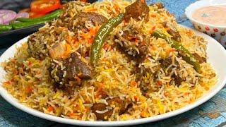 Bawarchi Style Muradabadi Yakhni Biryani ️ | Most Fragrant Muradabadi Dum Biryani ️