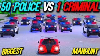 50 POLICE VS 1 CRIMINAL in Southwest Florida!