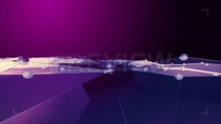 Abstract Polygon waves dolly Stock Motion Graphics