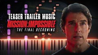 Mission Impossible 8 Teaser Trailer Music (Synthesia Piano Tutorial)