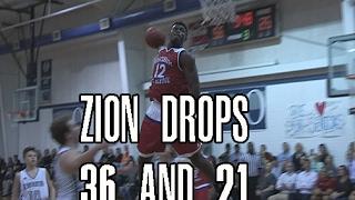 Zion Williamson Feeling Like T-Mac! Alley Oop To Himself! OakBrook Prep Full Highlights