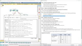 Lab 7.3.4.4 Packet Tracer - Investigating DUAL FSM