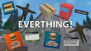 Every Secret and Easter egg in roblox cook burgers