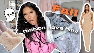 FALL FASHION NOVA HAUL 