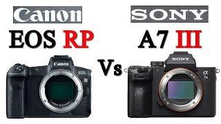 Canon EOS RP vs Sony a7 III