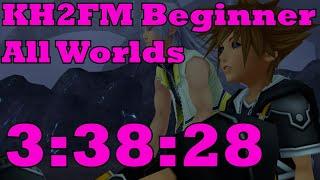 [PS4Pro] KH2FM Beginner All Worlds 3:38:28 (Current WR)