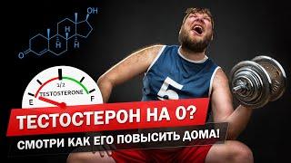 НИЗКИЙ ТЕСТОСТЕРОН? 5 советов как ПОВЫСИТЬ тестостерон естественным способом у мужчин