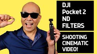 DJI Pocket 2 ND filters: How to use ND filters for video with Osmo Pocket and Pocket 2