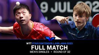 FULL MATCH | MA Long vs Anders LIND | MS R32 | #WTTLjubljana 2023