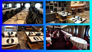 MSC BELLISSIMA TOUR -  ALL RESTAURANTS  ON BOARD