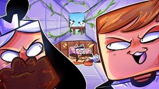 We Built A Hilarious Trap...and a FABULOUS Panda Exhibit - MINECRAFT