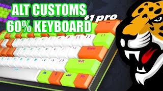 Alt Customs 60% Custom Keyboard! T1 PRO! UNBOXING AND REVIEW (The Best Customizable Keyboard)