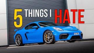 5 Things I DON’T Like - Cayman GT4