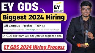 EY GDS 2024 Biggest Hiring | Registration Open | EY GDS HR Team Call | EY GDS Off Campus Hiring