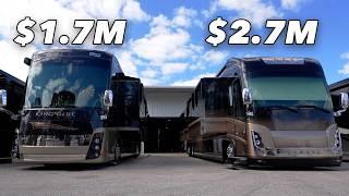 Why is there a Million Dollar Price Difference Between these two Motorhomes?