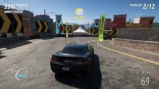 Racing in Forza Horizon 5 Chevrolet Camaro