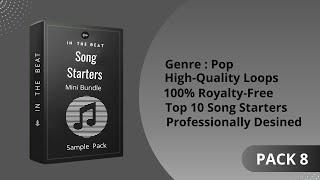 Song Starters (Pack 8) With MIDI & Stems | 100% Royalty-Free | Bollywood Type Loops | In The Beat