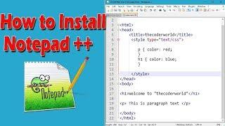 How to Download and Install Notepad++ on Windows 10