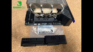 Asus B760-I / B660-I with smaller VRM Heatsink for Noctua NH-L12 Ghost S1 Edition