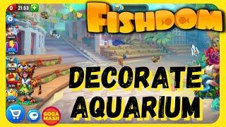 Fishdom: Create your dream aquarium Decorating Aquarium Gameplay Goga Mash