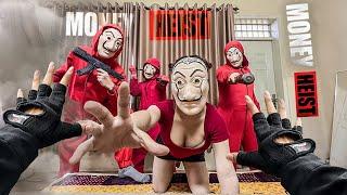 Parkour MONEY HEIST Confront POLICE || POLICE Betrayal And His REVENGE (BELLA CIAO REMIX) | Epic POV