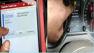 AUDI STEERING RACK ERROR CODE C1OACF0 STEERING AND STOP NOTE LEARN FAULT PROBLEM ISSUE