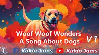 For Kids Woof Woof Wonders A Song About DogsV1 #WoofWoofWonders  #DogSongForKids #SongAboutDog