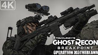 Ghost Recon Breakpoint｜Operation Motherland｜Full Game｜Tactical Co-Op Playthrough｜4K