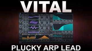 Vital EDM Lead Arp Tutorial  (+Free Vital Preset & Wavetable)