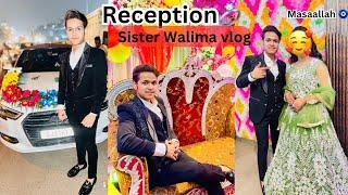 Reception ️ Sister Walima vlog || Ladke walo ki tarf se walime ki dawat .Bus me Atang kaat diya 