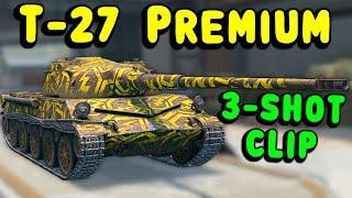 Skoda T-27: Cliploader Tier 8 Premium Ep #3 World of Tanks Blitz WOTB