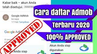 Cara daftar admob di tahun 2020 |100% diterima oleh admob