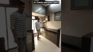 small modular kitchen design !! #modularkitchen #shorts #trending #viralvideo