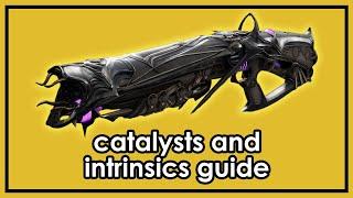 How to get the Catalysts and Intrinsics for Slayer's Fang (Exotic Mission Secrets)