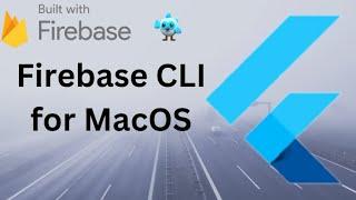 Install Firebase CLI for MacOS | Flutter