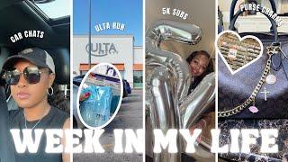 Week In My Life |Finally 5k Subs + Decorate My Purse w/ Me + Shopping + New Digital Marketing Bundle