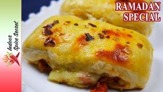 Pizza Parcels Recipe by Indoor Spice Secret (Ramadan Special)