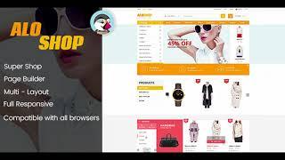 AloShop - Mega Store & Flexible Page Builder Prestashop 1.7.x Theme (10 home page) | Themeforest