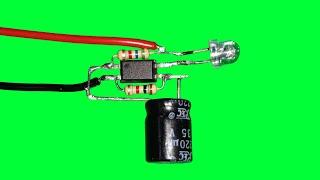 Male Optocoupler Led Blinker (LED Flasher Circuit)