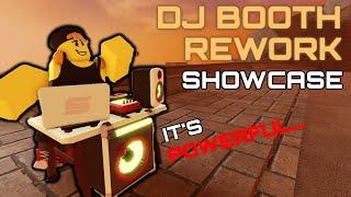 DJ BOOTH REWORK Showcase | It's POWERFUL | Tower Defense Simulator | Roblox